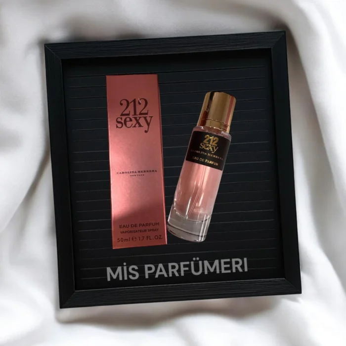 Carolina Herrera 212 Sexy Edp 50 ml çanta boy kadın parfüm