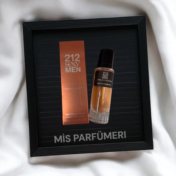Carolina Herrera 212 Sexy Men EDT 50 ml Erkek çanta boy Parfüm
